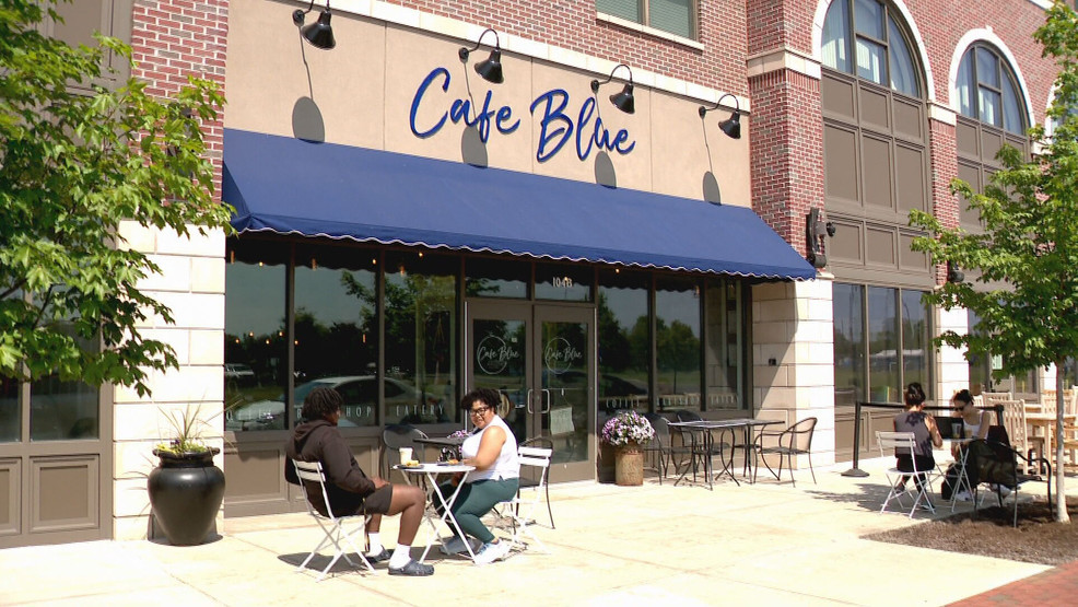 Coffee lounge and eatery Café Blue opens at Iron Pier in Syracuse’s Inner Harbor