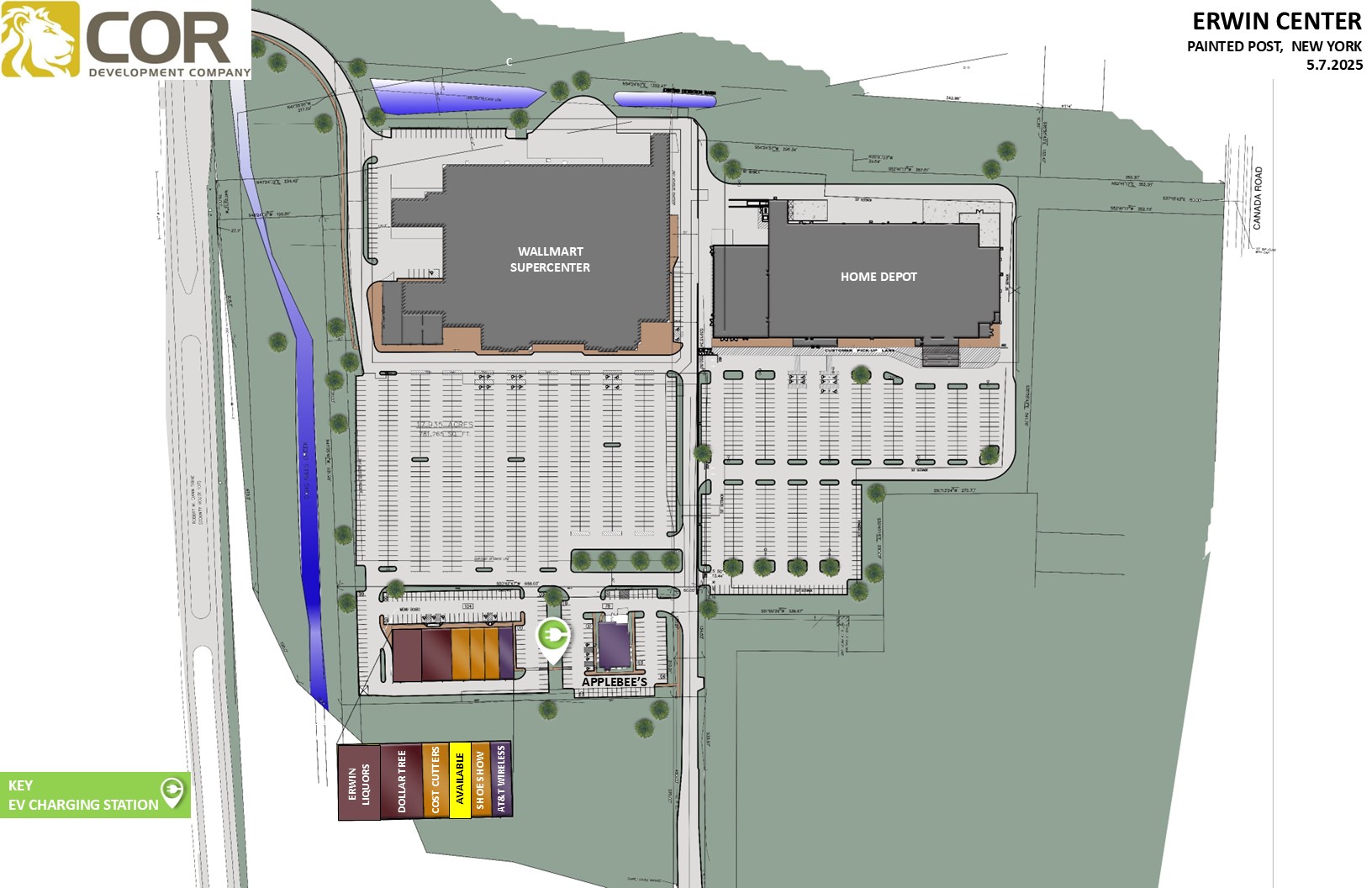 Erwin Center Master Site Plan